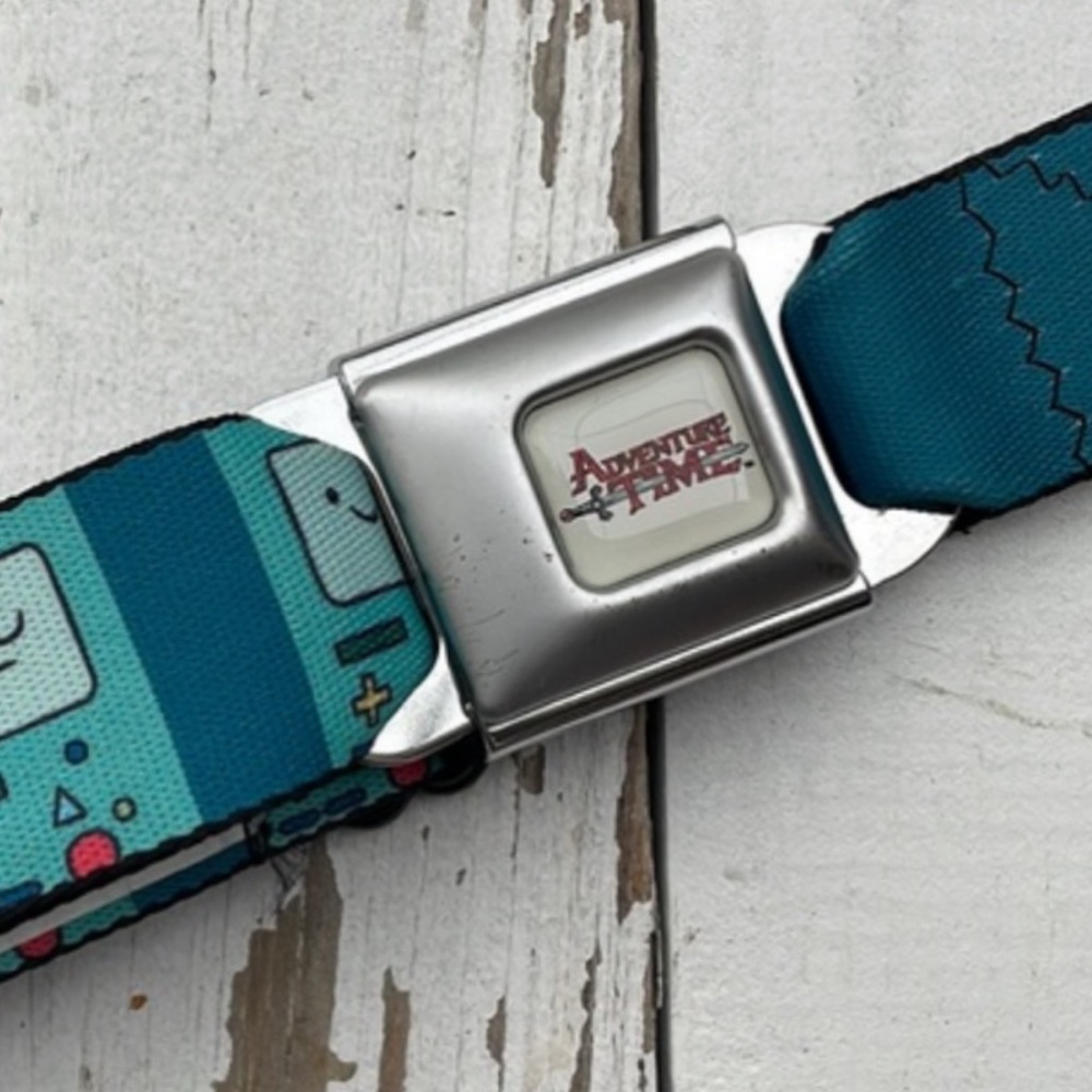 Original Seatbelt Belt Cartoon Network Pattern